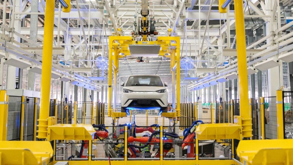 Fábrica de BYD en Brasil